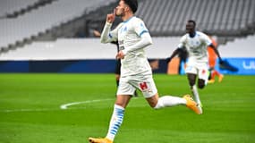 Radonjic après son but face à Montpellier