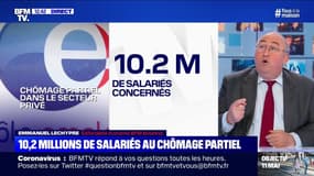 Chômage partiel : 10,2 millions de salariés concernés 