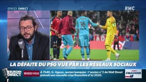 #Magnien: la défaite du PSG vue par les réseaux sociaux