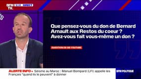  " Je n'ai pas contesté le don de Bernard Arnault ", Manuel Bompard - 10/09