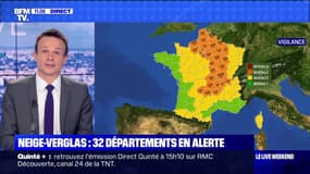 Neige-Verglas : 32 départements en alerte - 16/01