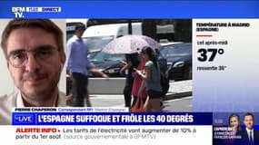 Vague de chaleur: trois régions espagnoles en alerte rouge canicule, avec des températures atteignant les 45°C localement