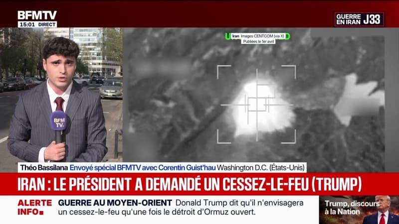 Guerre au Moyen-Orient: Donald Trump affirme que le "président" iranien a demandé un cessez-le-feu