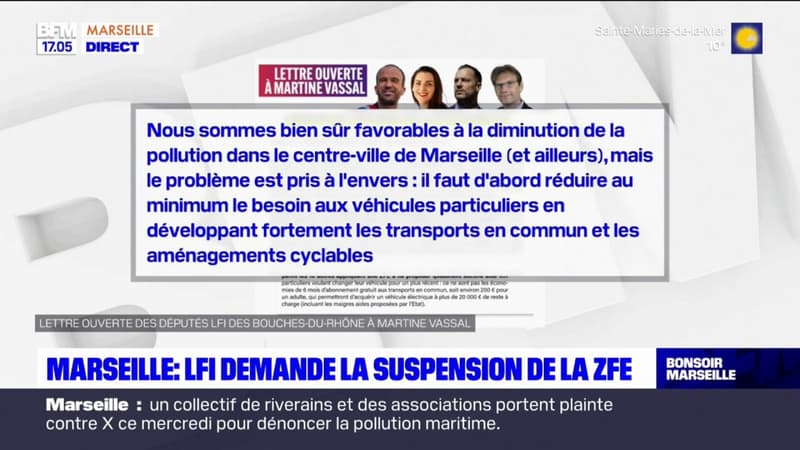 Marseille: la France insoumise demande la suspension de la ZFE