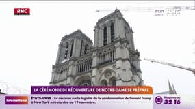 La cérémonie de réouverture de Notre-Dame se prépare 