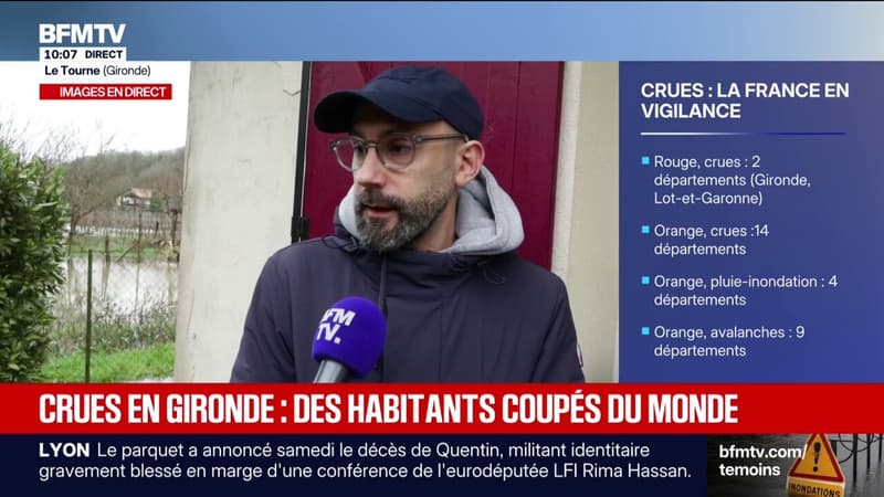 Intempéries: la solidarité s'organise dans cette commune de Gironde