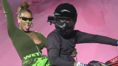 Rihanna lors de la Fashion Week de New York, le 10 septembre 2017