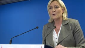 Marine Le Pen, présidente du Front national 