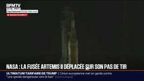 La fusée Artémis 2 qui devrait partir vers la Lune est arrivée sur son pas de tir