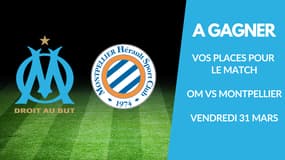 A gagner : vos places pour le match OM vs Montpellier