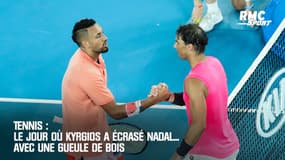 Tennis : Le jour où Kyrgios a écrasé Nadal... avec une gueule de bois