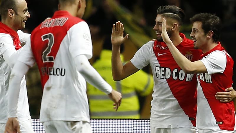 Bernardo Silva (à droite) a inscrit le but de la victoire face à Nantes