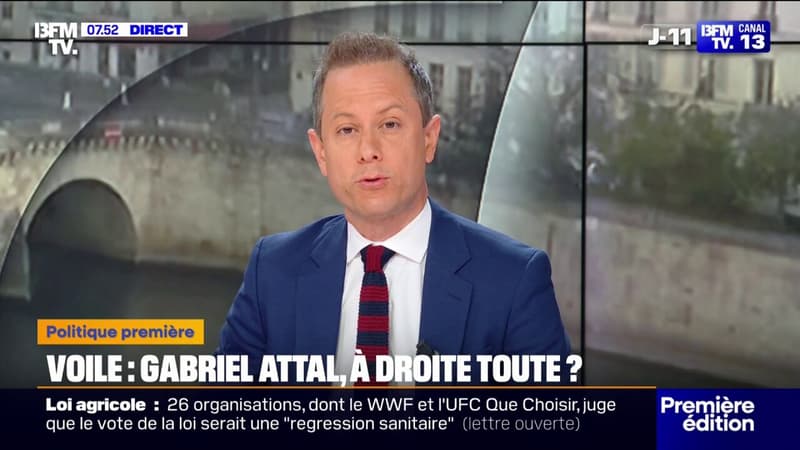 ÉDITO - Insécurité, voile...Gabriel Attal assume son virage à droite