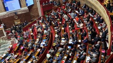 Adrien Quatennens hué avant sa première prise de parole à l'Assemblée nationale depuis son retour.