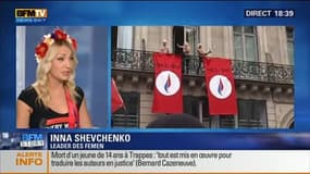 Défilé du FN: "Pour nous, c'était un devoir de perturber cette célébration", a déclaré Inna Shevchenko