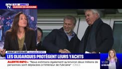 Sanctions contre la Russie: les oligarques russes protègent leurs yachts