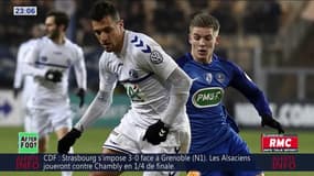 Coupe de France : "Grenoble a vraiment fait un bon match" contre Strasbourg salue Rothen