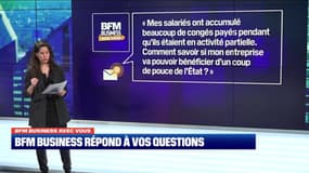 BFM Business avec vous : Congés payés et aides de l'Etat - 10/12