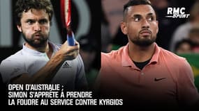 Open d'Australie : Simon s'apprête à prendre la foudre au service contre Kyrgios
