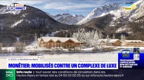 Hautes-Alpes: les habitants mobilisés contre la construction d'un complexe de luxe