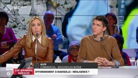 Immeubles effondrés à Marseille: "Il y a énormément d'immeubles comme ça ici"
