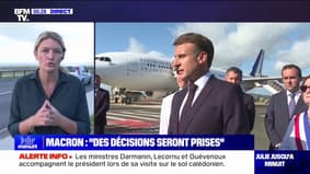 Emmanuel Macron va rencontrer des élus et des acteurs économiques au Haut-commissariat de la République à Nouméa 