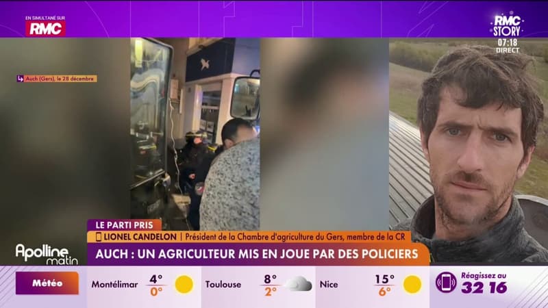 Un agriculteur braqué par la police à Auch: "On va saisir l’IGPN, nous demandons une enquête"