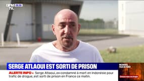 "Je suis très heureux, il était temps": les images de la sortie de prison de Serge Atlaoui, après 20 ans de détention