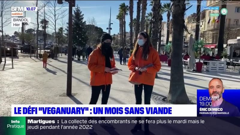 Bandol: L214 lance le défi "Veganuary", un mois sans viande