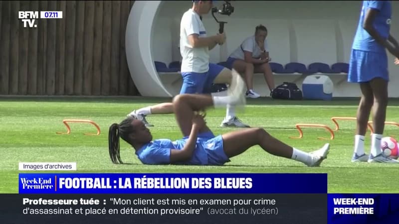 Football: trois joueuses de l'équipe de France féminine se mettent en retrait