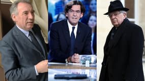 François Bayrou, Luc Ferry, et Jean-Pierre Chevènement.