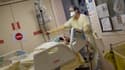Patient atteint du Covid-19 hospitalisé au CHU de Nantes, le 19 mai 2020