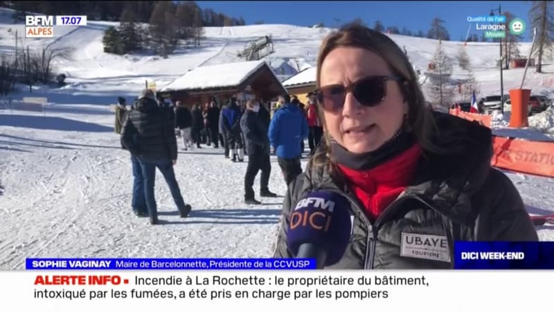 Restrictions sanitaires: pour Sophie Vaginay, maire de Barcelonnette, "il faut se contenter de ce qu'on a"