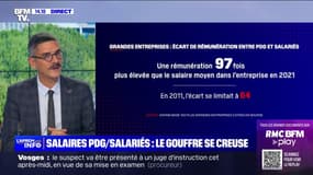 L'écart de rémunération entre les PDG et les employés de leur entreprise se creuse de plus en plus  