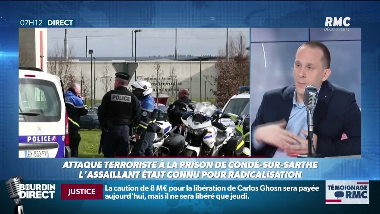 Attaque à la prison d'Alençon: "Législativement, on n'a pas le droit de
