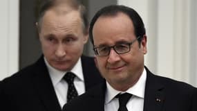 François Hollande a obtenu de Moscou l'intensification des frappes principalement sur les positions de Daesh.