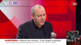 Face-à-Face : Laurent Berger - 08/02