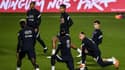 Les joueurs de l'équipe de France, à Lisbonne le 13 novembre 2020