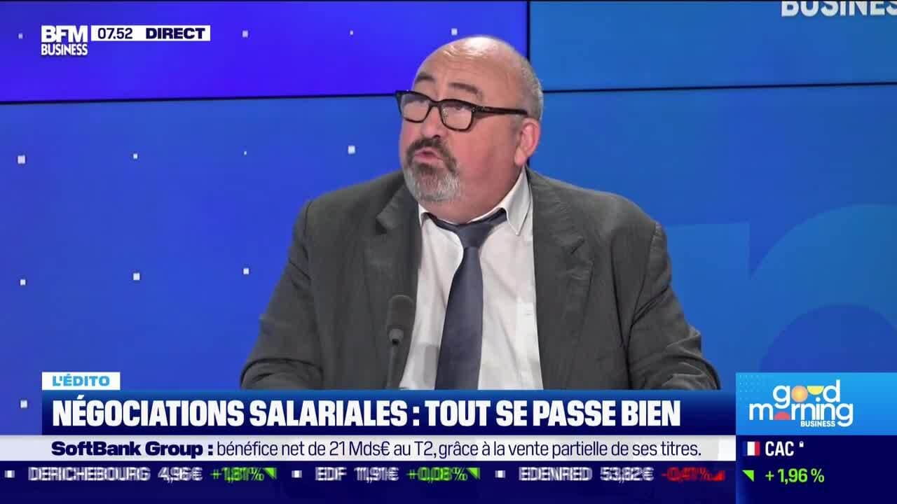 Emmanuel Lechypre Négociations salariales, tout se passe bien 11/11