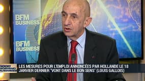 Louis Gallois était l'invité de BFM Business mercredi 3 février.