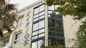 La façade l'Ehpad Kerios, à La Garde (Var) qui est sous le coup d'une décision de liquidation judiciaire.