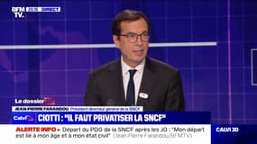 Jean-Pierre Farandou, PDG de la SNCF, en réponse à Éric Ciotti: "Privatiser la SNCF ? Je n'ai qu'un mot à M. Ciotti: Bon courage"