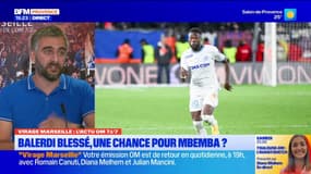 Balerdi blessé, un coup dur pour l'OM et une bonne nouvelle pour Mbemba? 