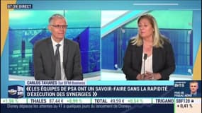 PSA et FCA sont complémentaires "technologiquement et géographiquement", souligne Carlos Tavares