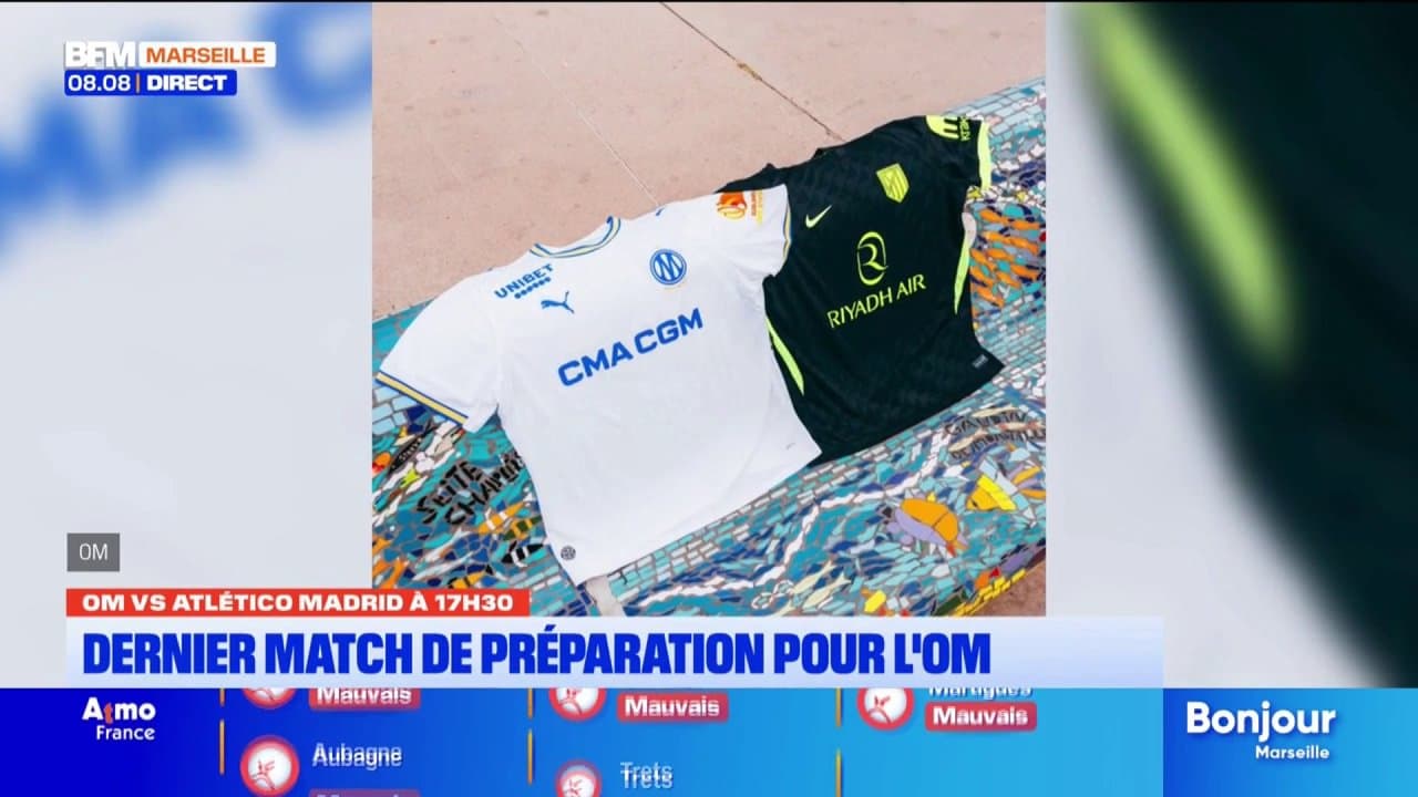 L'OM affronte l'Atlético Madrid ce soir à 17h30 au Vélodrome, pour son dernier match amical