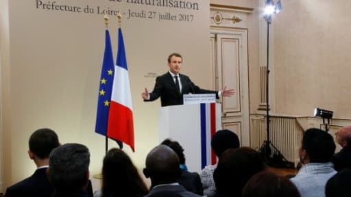 Discours clé d'Emmanuel Macron à Orléans le 27 juillet 2019 lors duquel il expose sa politique face à la crise des migrants