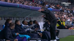 La colère de CJ Egan-Riley lors de OM-Atalanta, le 05/11/2025