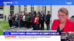 "C'est une mise en danger du front de gauche" déplore Danielle Simonnet, députée sortante LFI, après sa non-investiture
