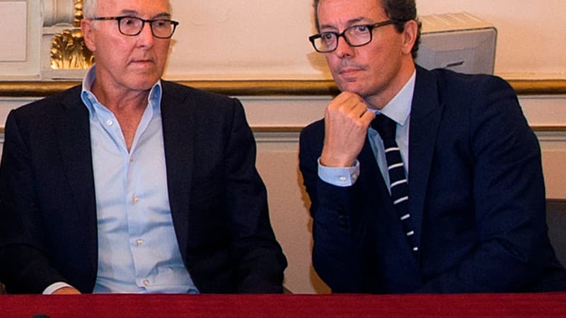 Frank McCourt et Jacques-Henri Eyraud