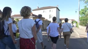 Le village de Clessé s'est réuni à l'occasion d'une marche blanche en mémoire d'Emma, ce lundi 13 juin 2022. 
